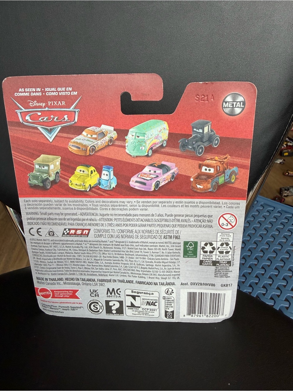 Disney Pixar - Cars - #95 Radiator Springs Lightning McQueen / 1:55 Scale - Picture 3 of 6